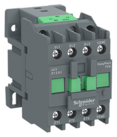 Контактор 12А 1НЗ AC36В LC1-E1201, Schneider