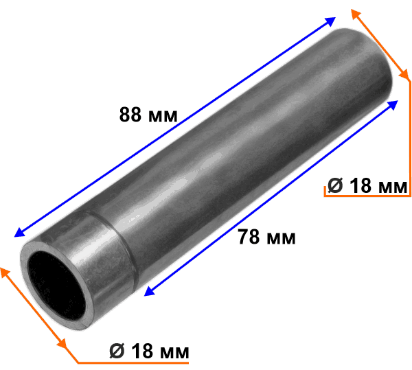 Трубка вывода троса лебедки LTD6.3 Shenxi