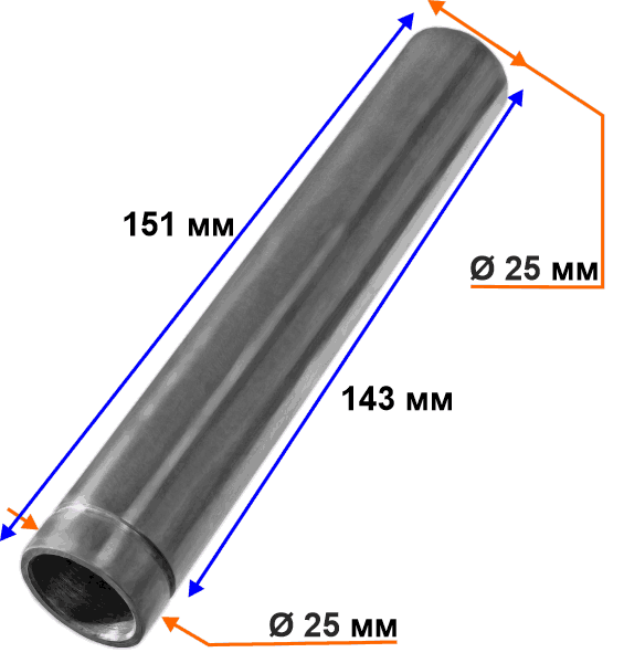Трубка вывода троса лебедки LTD6.3 Malte-Cosmo