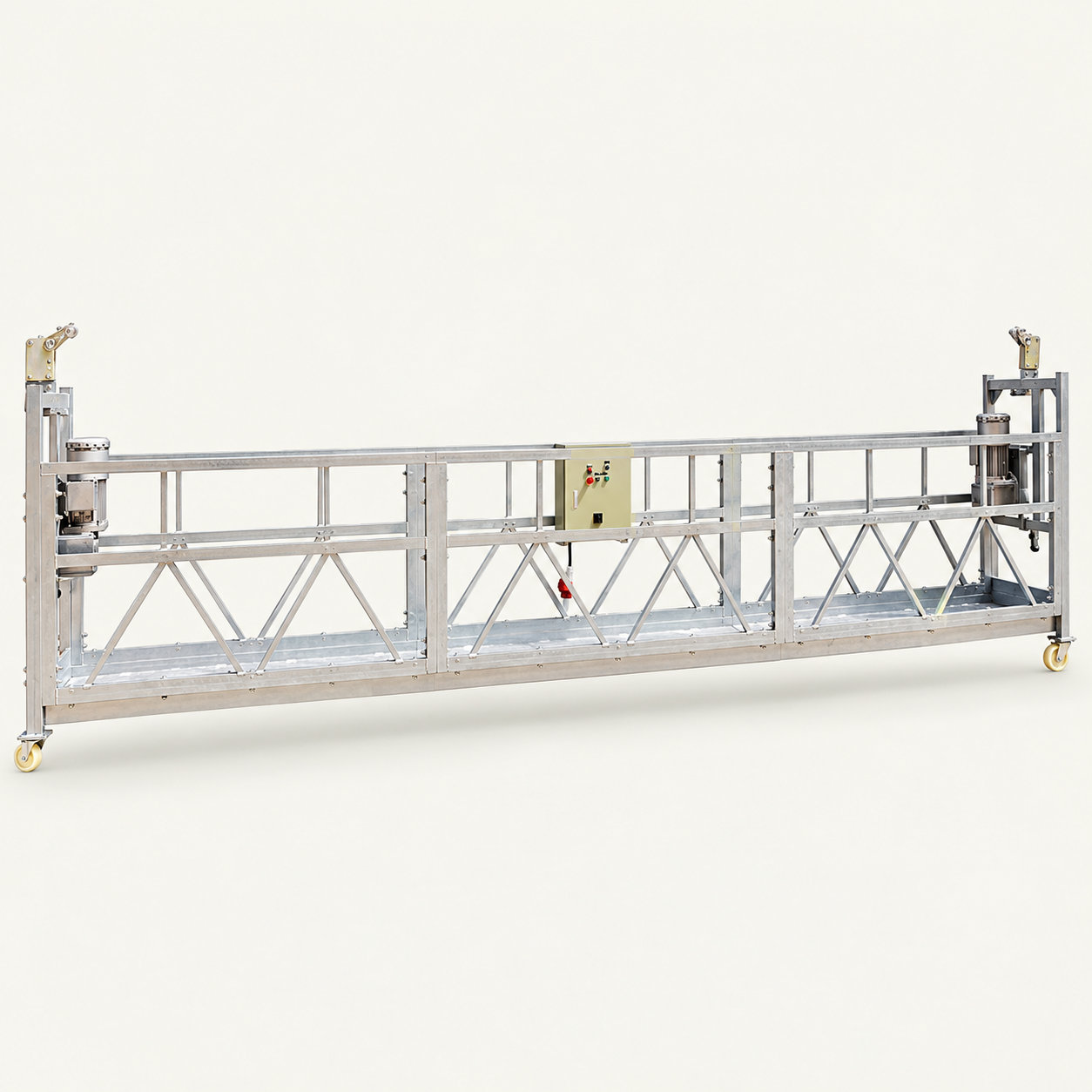 Фасадный подъёмник ZLP630 SHENXI UPLATFORM, корзина 69см/6м и консоль 1,7м оцинкованные, с контргрузами